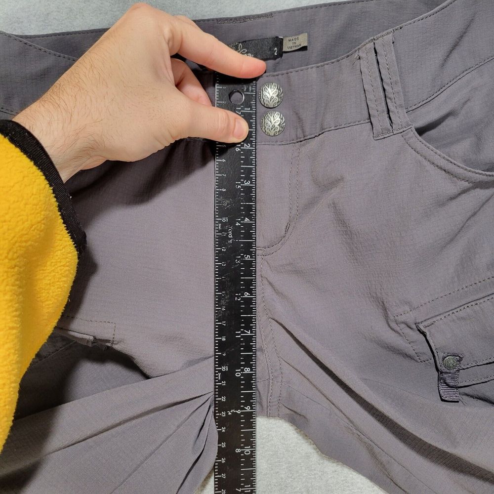 Prana Gray convertible hiking pants - Picture 4 of 11